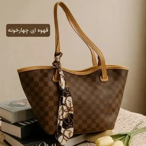 کیف زنانه چرم مصنوعی رسمی و روزمره با بند بلند (2)