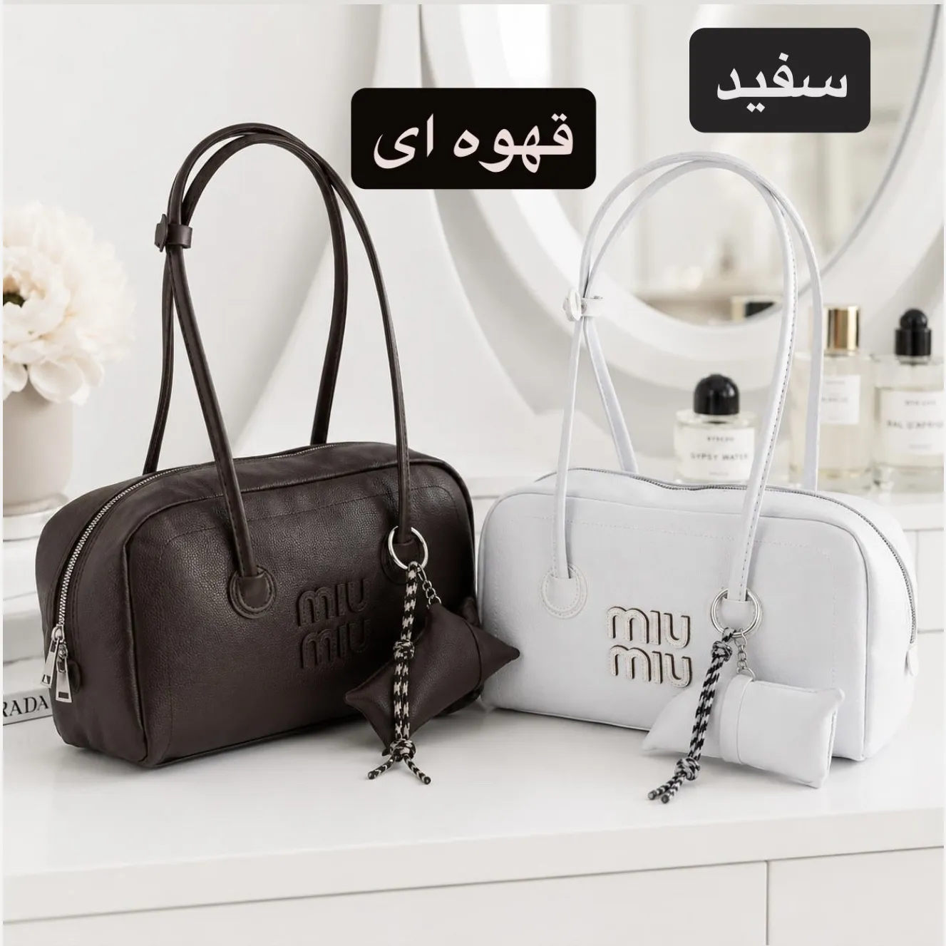 کیف زنانه چرم مصنوعی اسپرت و روزمره (2)