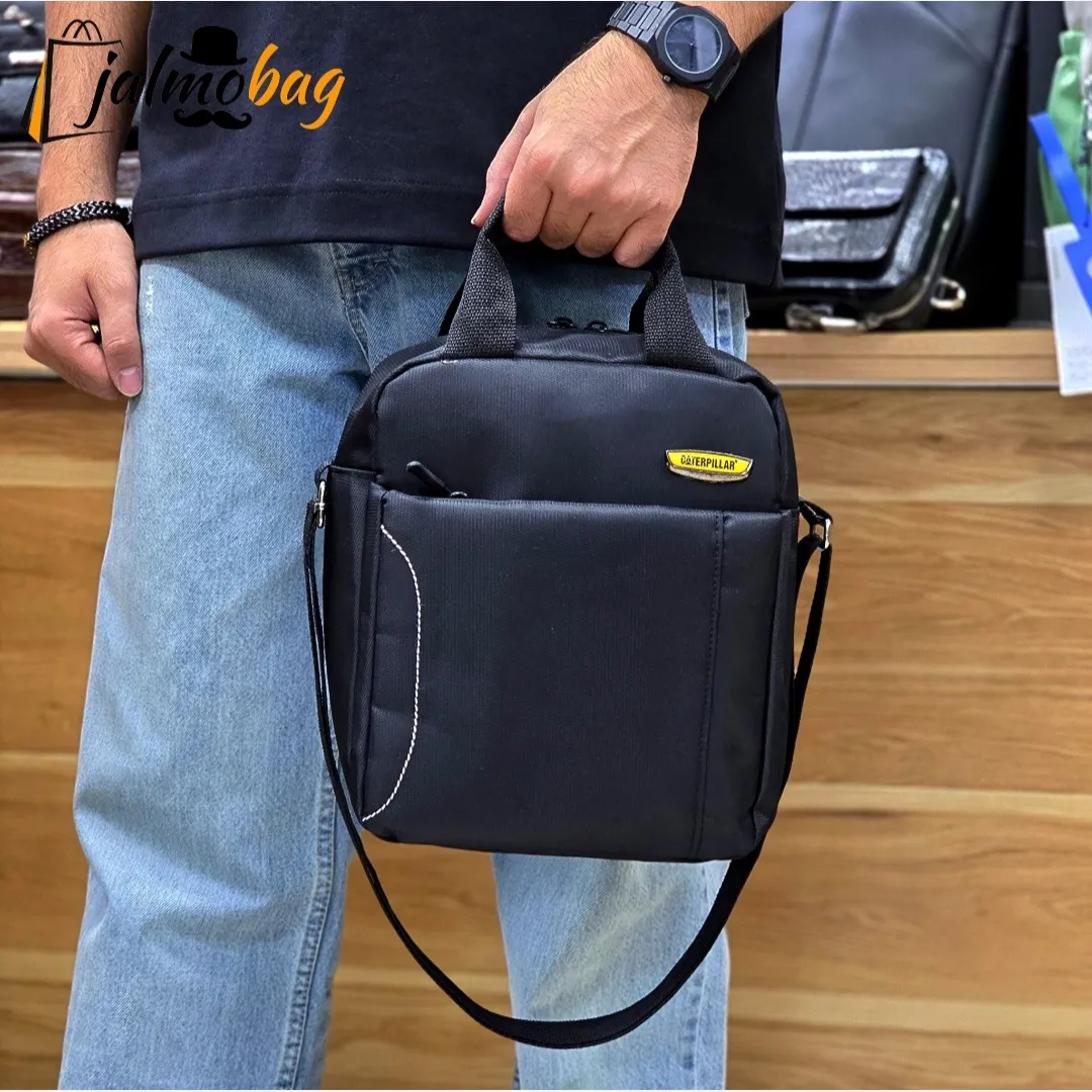 کیف ظرف غذا دستی و دوشی پارچه ای کجراه خ خارجی جیب دار