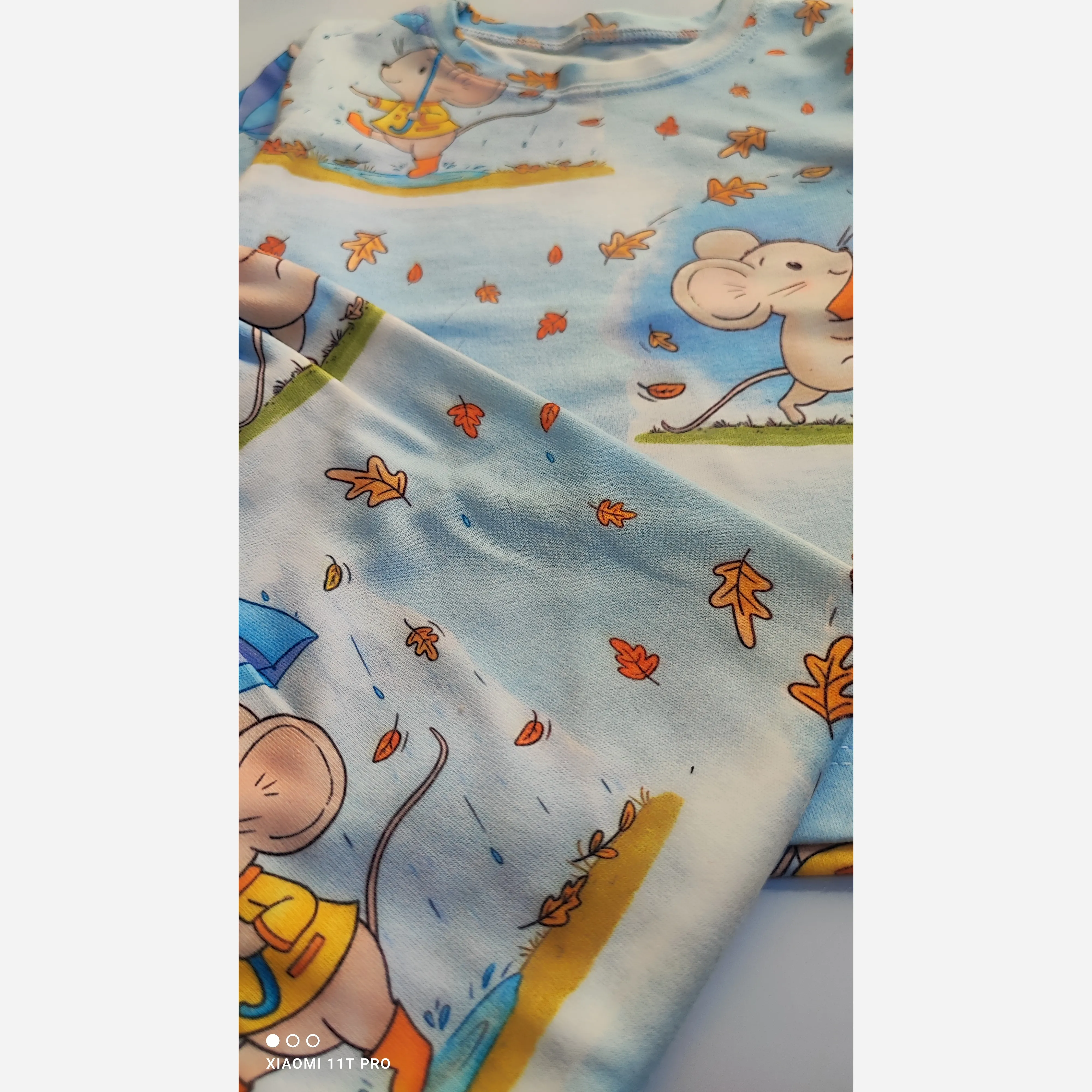 ست بلوز و شلوار راحتی بچگانه نخ و پنبه سایز 35 و 40 (2)