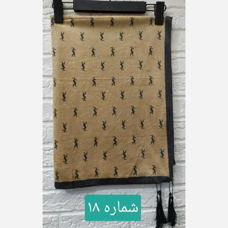 شال زنانه نخ پنبه اسپرت قواره بلند (2)