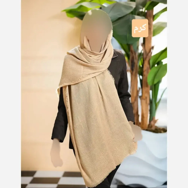 شال نخی برشکا تابستانی قواره 200 در 75 سانت