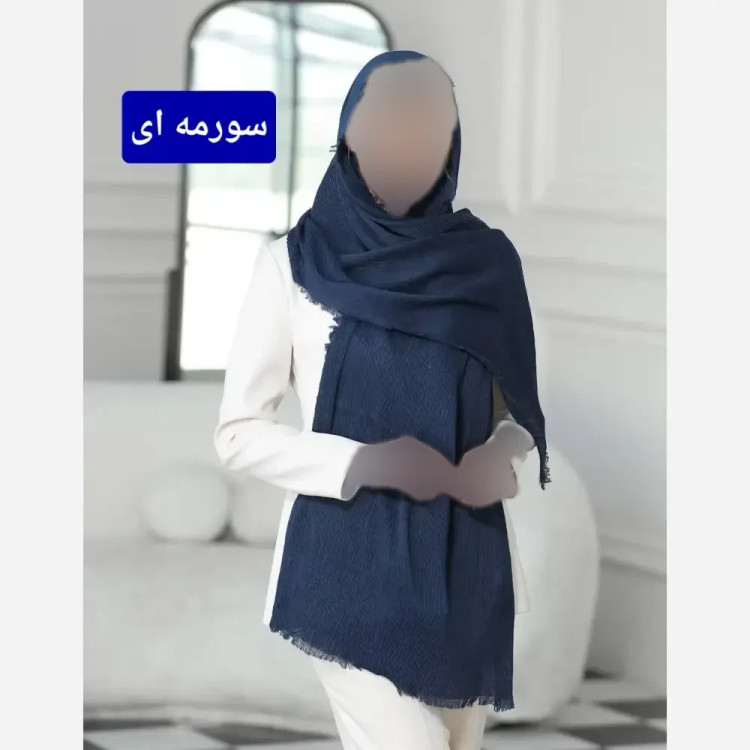 شال نخی برشکا تابستانی قواره 200 در 75 سانت