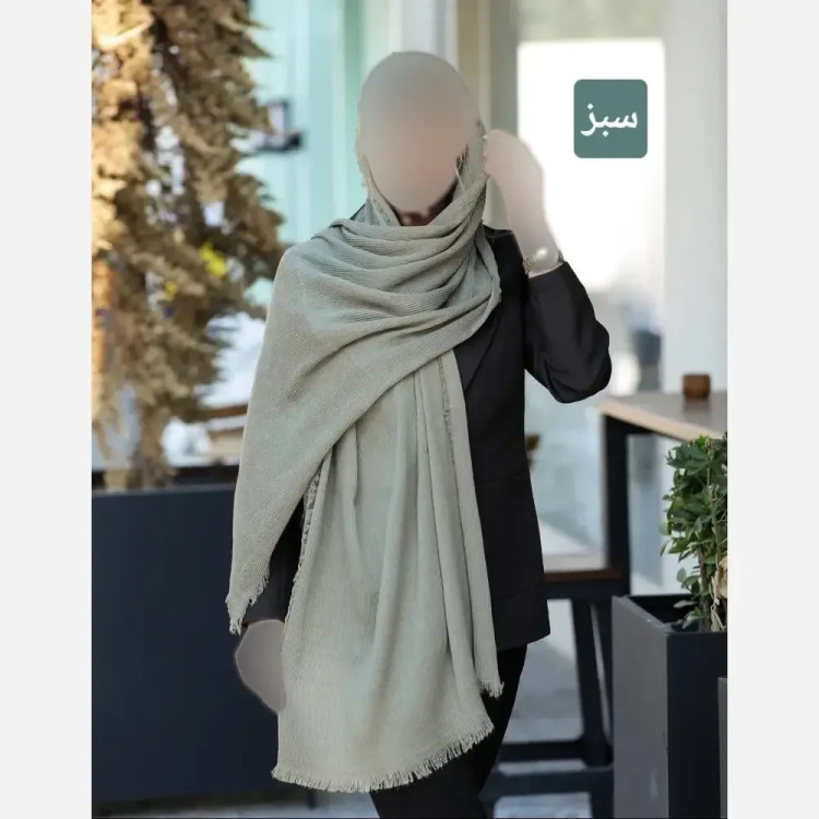 شال نخی برشکا تابستانی قواره 200 در 75 سانت