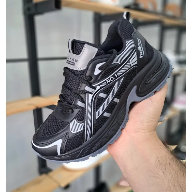 کفش اسپرت زنانه نوان رنگ مشکی مدل پیاده روی و روزمره