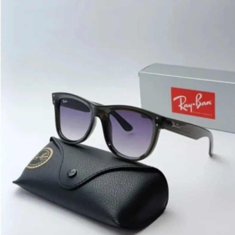 عینک آفتابی ری بن مدل ویفرر ریورس Ray-Ban RBR0502S با فریم کائوچویی و محافظت UV400