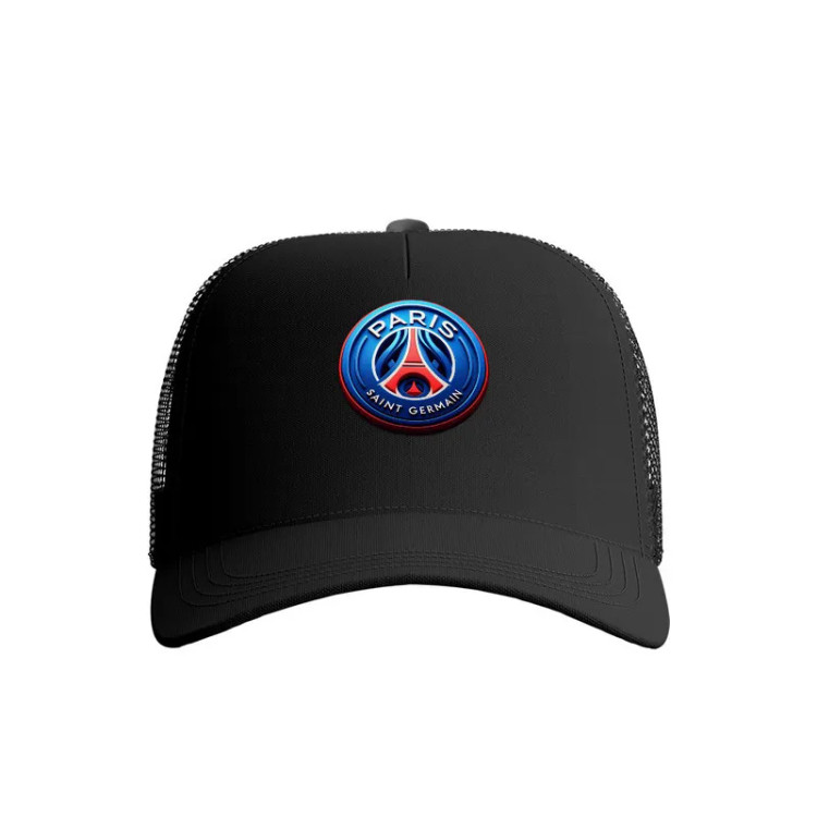 کلاه کپ مدل فوتبالی پاریس سنت ژرمن PSG جنس کتان قابل تنظیم (2)