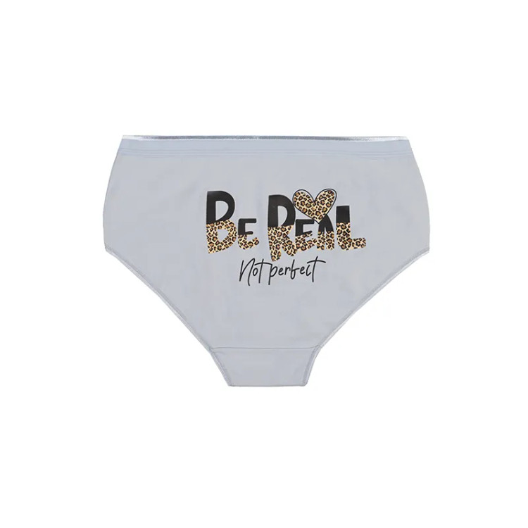 شورت زنانه اسلیپ پشت چاپی طرح bereal برند نارین سایز 2XL نخ و پنبه