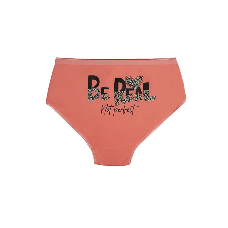 شورت زنانه اسلیپ پشت چاپی طرح bereal برند نارین سایز 2XL نخ و پنبه
