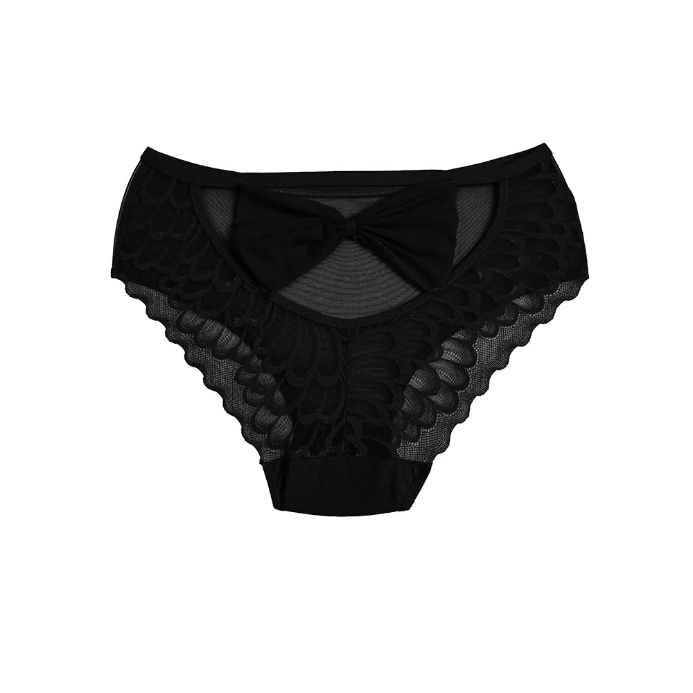 شورت زنانه پشت پاپیون گیپور طاووسی بانوسایز free size